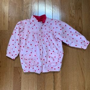 H&M Ladybug Bomber Jacket, Size 12-18 months